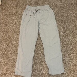 SHEIN Light Gray Wide Leg Pants